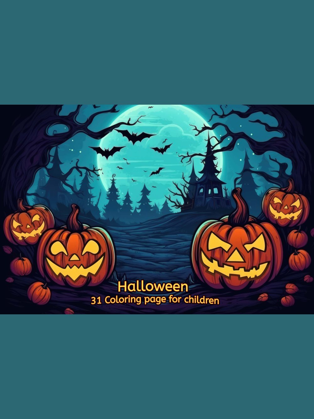 Halloween – Complete Bundle (4 printable PDF books) cover